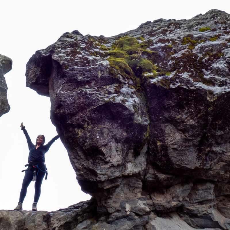 Tour vía ferrata, Dinamos de la piedra al vuelo